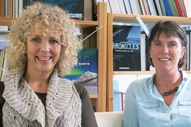 Jennifer Morgan und Bunny McDiarmid, neue Geschäftsführerinnen von Greenpeace International