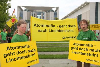 Protest vor dem Kanzleramt 23.06.2010