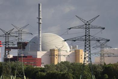 Das norddeutsche Atomkraftwerk Brokdorf.