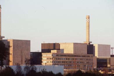 Archivbild: Das 1995 stillgelegte Atomkraftwerk Lubmin 03/01/1995