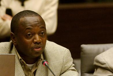 René Ngongo Mateso in Brüssel 2007 02/26/2007