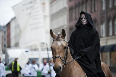 Die apokalyptischen Reiter in Kopenhagen, Dezember 2012