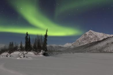 Polarlicht in Alaska, Januar 2011