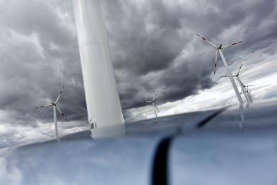 Windpark Plauerhagen bei Plau am See, August 2012