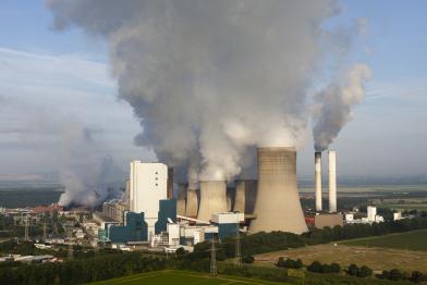 Braunkohle-Kraftwerk Niederaussem von RWE