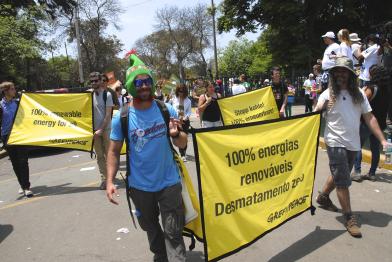 COP 20: Klima-Demonstration in Lima