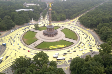 Berlin: Strahlendes Symbol für die Energiewende!