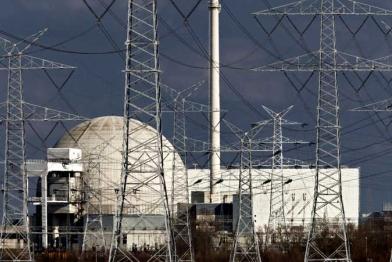 Das stillgelegte AKW Unterweser 03/20/2011