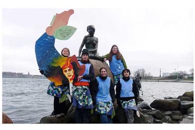 Urwaldpostamt in Kopenhagen 