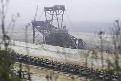 Tagebau Welzow-Süd des Energiekonzerns Vattenfall, 2010