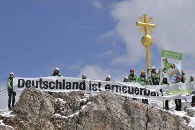 "Gipfelsturm" auf der Zugspitze 14.05.2011