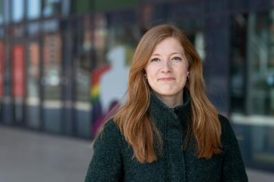 Daniela von Schaper (before Herrmann) Greenpeace Germany ocean expert Daniela Herrman poses for a portrait at the Greenpeace office in Hamburg.