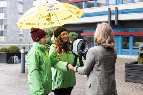 Petition Handover at Edeka in Hamburg