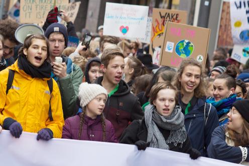 Fridays for Future: In Hamburg demonstrierten am 1. März Tausende Schüler für mehr Klimaschutz