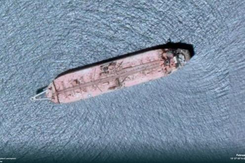 Der Schrott-Öltanker „FSO Safer“ liegt seit Jahren vor der Küste Jemens.