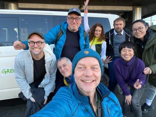 Greenpeace-Team auf Ukrainereise 2023