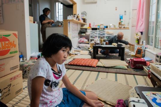 Die Katastrophe im Kernkraftwerk Fukushima Daiichi zwang die Bäuerin Miyoko, ihren Mann und ihre Enkelin, in eine kleine Wohnung im Stadtzentrum zu evakuieren und die Landwirtschaft aufzugeben. Der Bauernhof liegt in der Zone zur Vorbereitung auf die Evakuierung, die 20-30 km vom Kernkraftwerk Fukushima Daiichi entfernt ist.