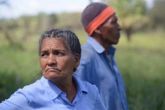 Noolé, Indigene Führerin der Pilaga Gemeinschaft