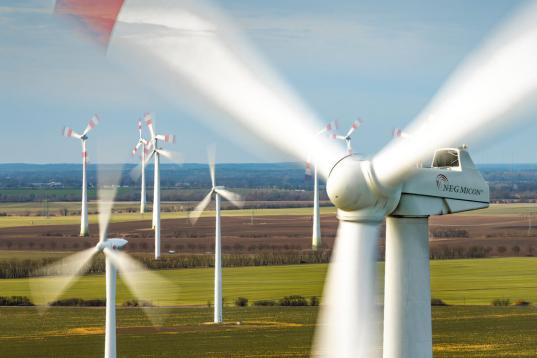 Wind Farm near Nauen, Germany