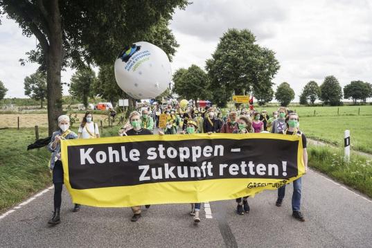 Kohle stoppen, Zukunft retten - Aktionstage in Garzweiler