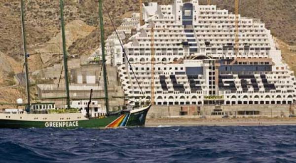 Illegales Hotel an Spaniens Mittelmeerküste
