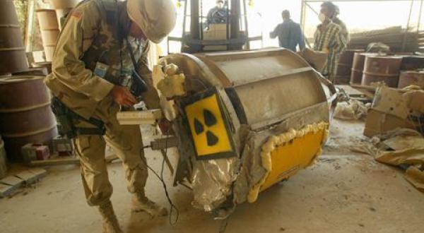 nuclear waste Iraq