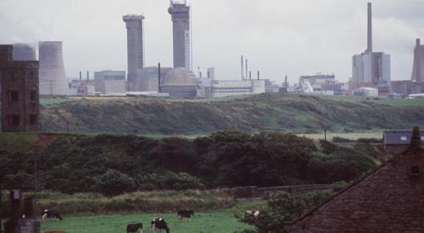 Die britische Wiederaufarbeitungsanlage Sellafield 