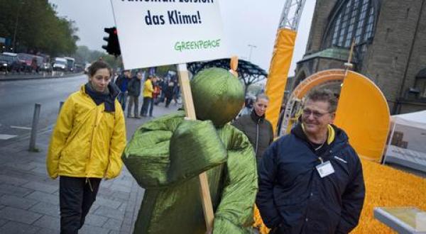 Vattenfall protest action Hamburg