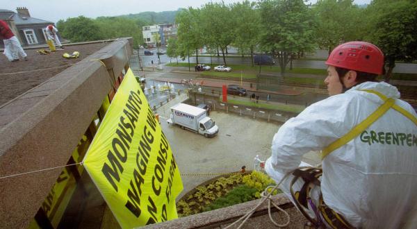 GE Action Monsanto European/African HQ in Belgium