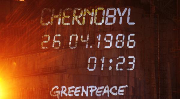 Projektion anlässlich 25 Jahre Tschernobyl 04/26/2011