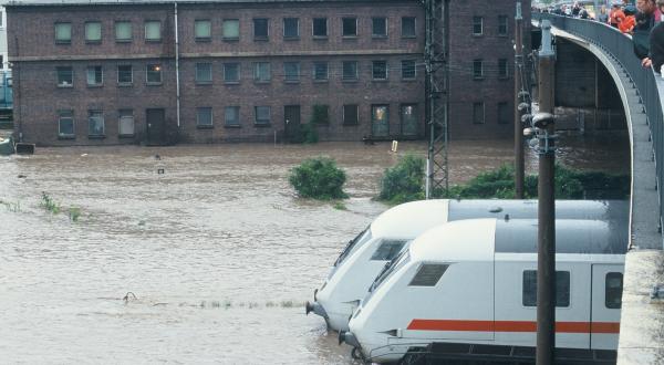 Flooding of River Elbe in Dresden
