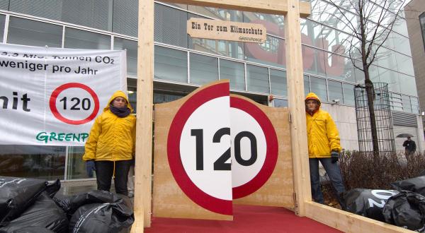 Speed Limit Action at CDU in Berlin