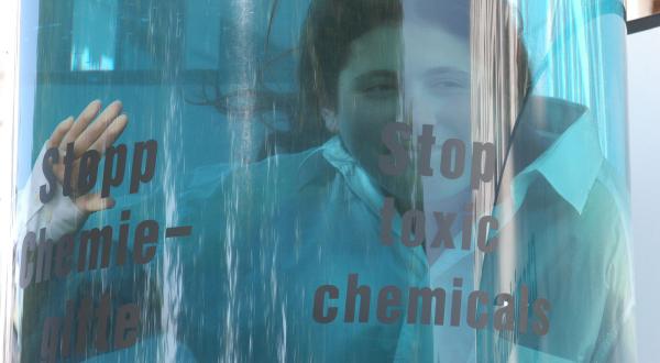 Action against Chemical Industry in Hamburg