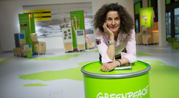 Exhibition at Greenpeace Office in Hamburg