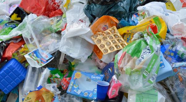 Greenteam Plastic Waste Protest in Munich