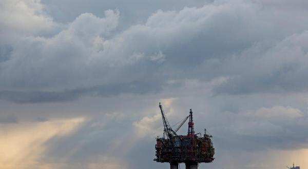 Platform C (Charlie) im Statfjord-Ölfeld in der Nordsee.