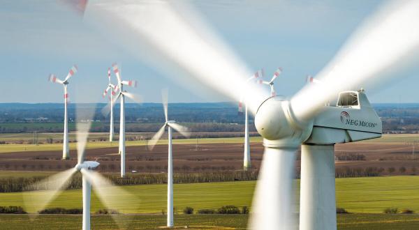 Wind Farm near Nauen, Germany
