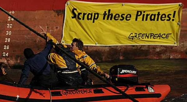 Aktion gegen Piratenfischerei