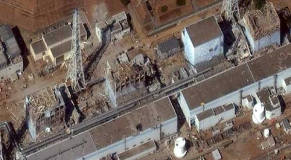 Satellitenbild der Kernkraftanlage Fukushima 1 am 18. März 2011