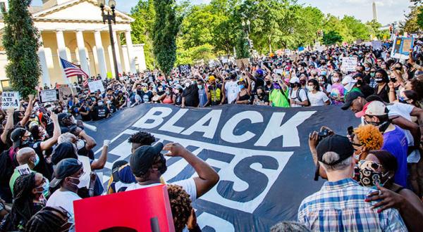 Black Lives Matter: Demonstration in Washington