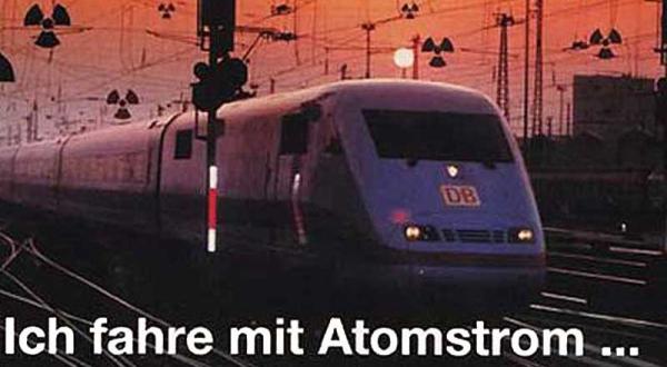 Deutsche Bahn: Mit Atomstrom aufs Abstellgleis