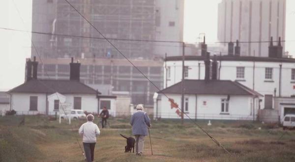Das britische Kernkraftwerk Dungeness, Juni 1996