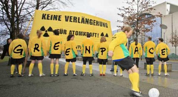 Fußball gegen Atomkraft
