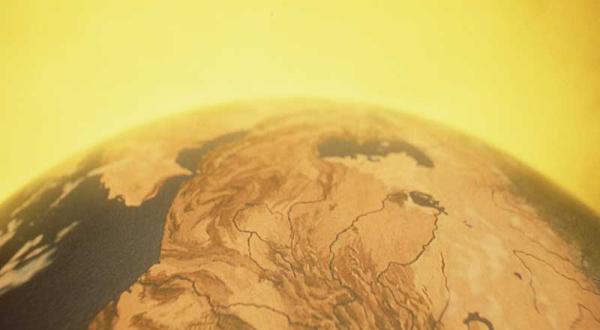 Symbolbild Auswirkung des Treibhauseffekts im Juni 1997