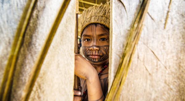 Munduruku-Junge aus der Tapajós-Region