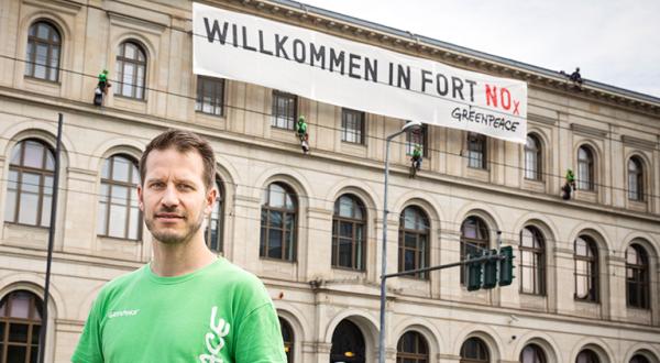 Greenpeace-Verkehrsexperte Benjamin Stephan in Berlin