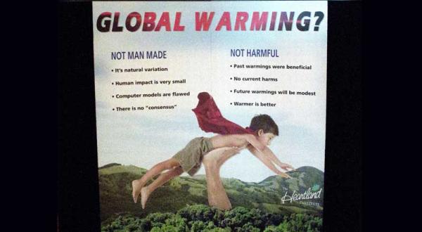 Poster zur 6. Konferenz vom Heartland Institute zum Klimawandel im Juni 2011