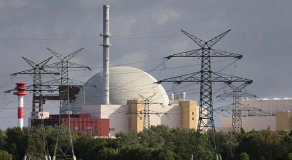 Das norddeutsche Atomkraftwerk Brokdorf.