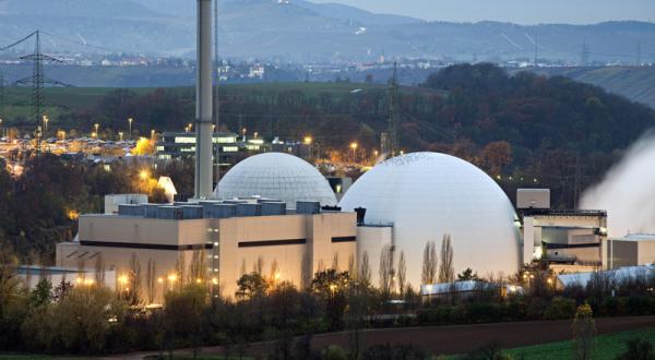Das AKW Neckarwestheim I in Baden-Württemberg gehört zu den ältesten Reaktoren in Deuschland. 11/16/2009