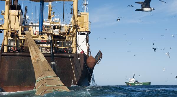 EU-Fischerei vor Westafrika, März 2010
